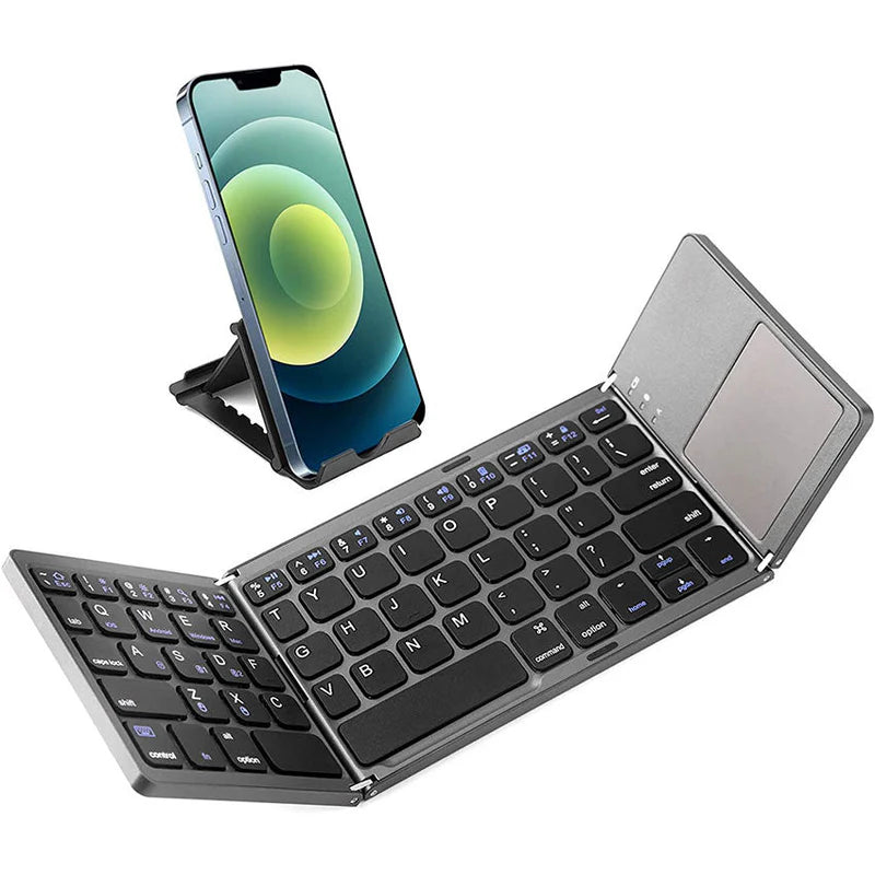 Foldable Bluetooth Keyboard لوحة مفاتيح بلوتوث قابلة للطي Nuqaa