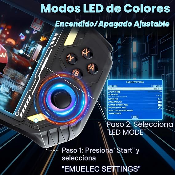 Retro Handheld Game Console  جهاز ألعاب محمول كلاسيكي Nuqaa