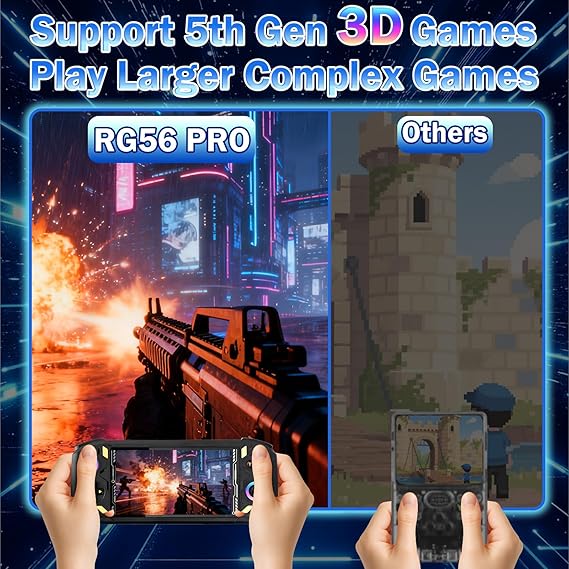 Retro Handheld Game Console  جهاز ألعاب محمول كلاسيكي Nuqaa