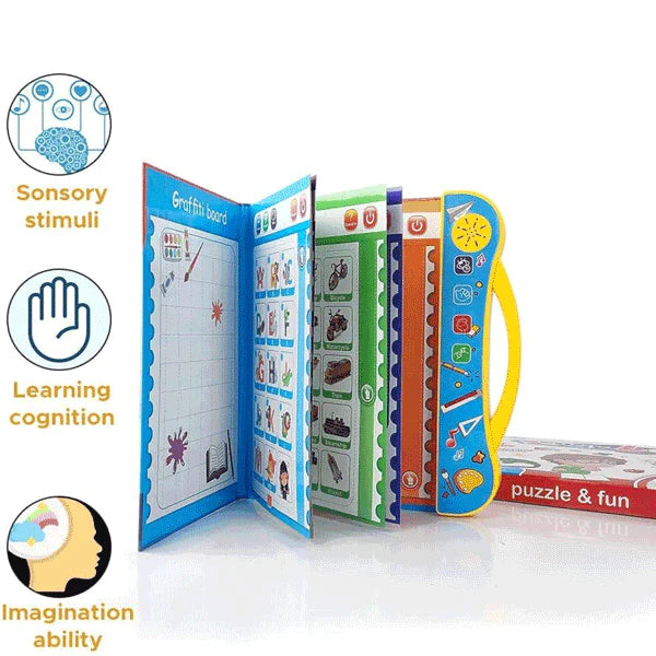 Interactive Study Learning Book كتاب التعلم التفاعلي للأطفال My Store